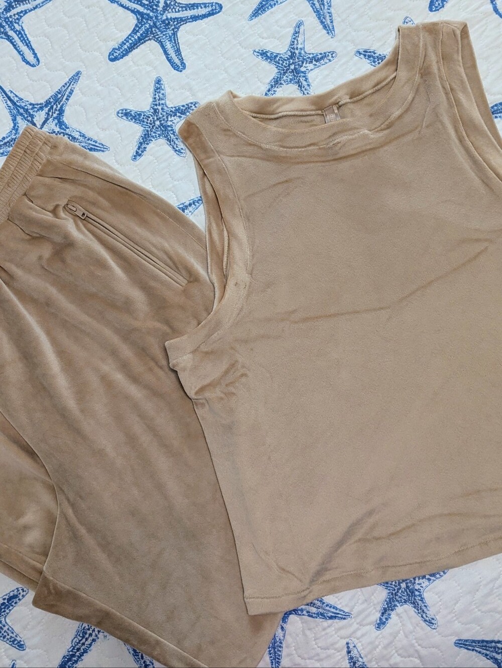 NWT SKIMS Honey Brown Tank & Joggers 3X/4X!